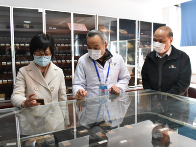 省局黃玲副局長檢查指導省質檢院疫情防控工作