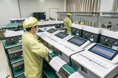 武漢明德生物迎來“開門紅” 核酸試劑供給超2.6億人份
